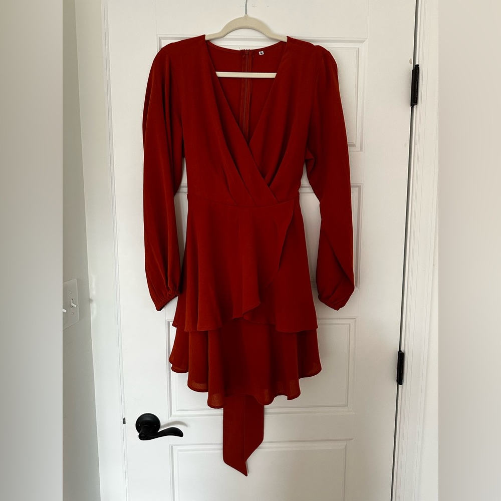 Burnt Orange Dress